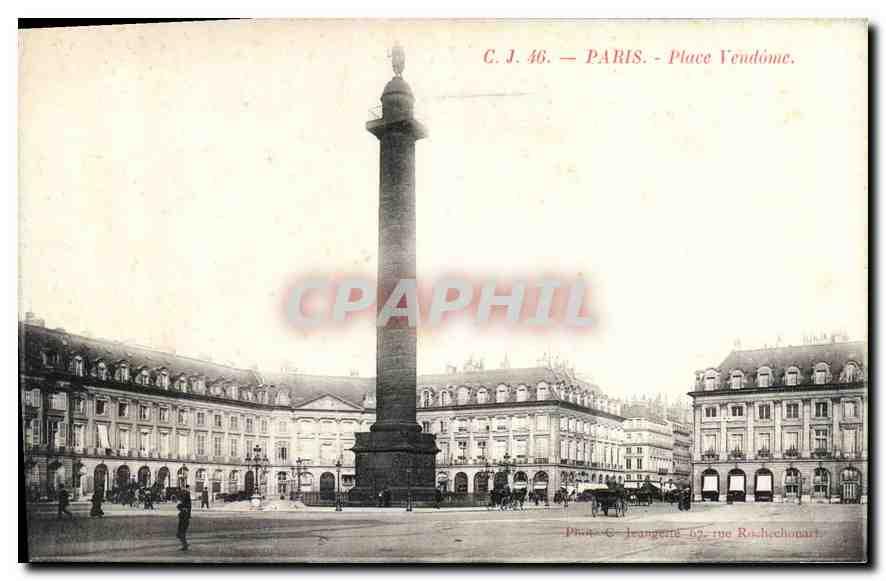 CPA Paris Place Vendome 