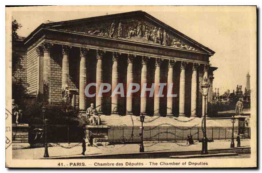 CPA Paris Chambre des Deputes 