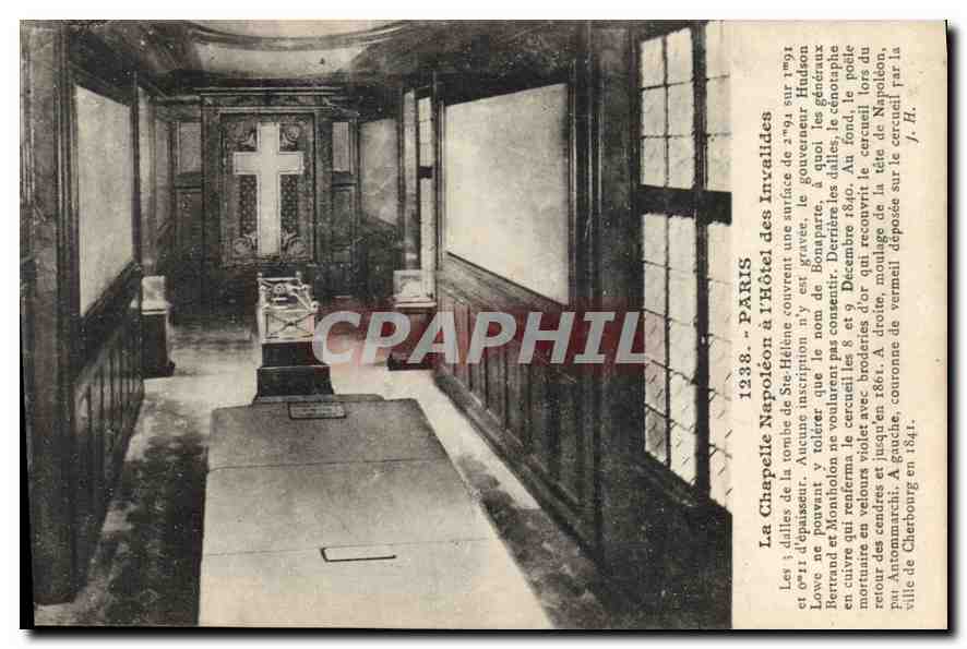 CPA Paris La Chapelle Napoleon a l'Hotel des Invalides 