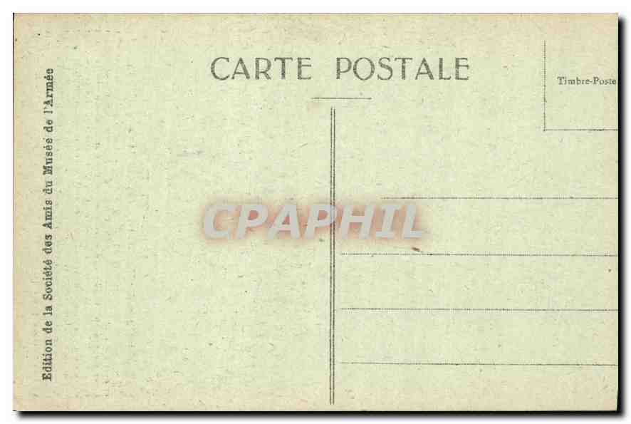 CPA Paris La Chapelle Napoleon a l'Hotel des Invalides  — Rückseite