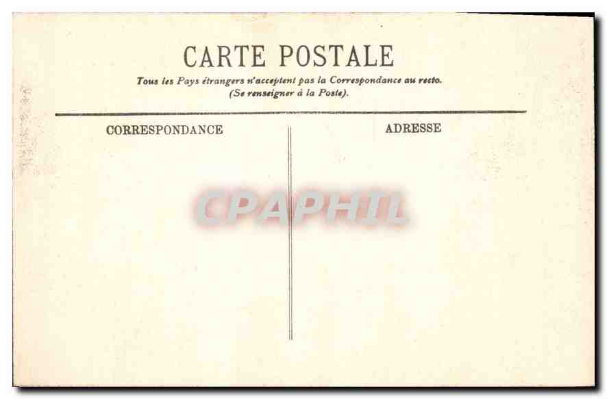 CPA Paris Le Jardin du Luxembourg  — Rückseite