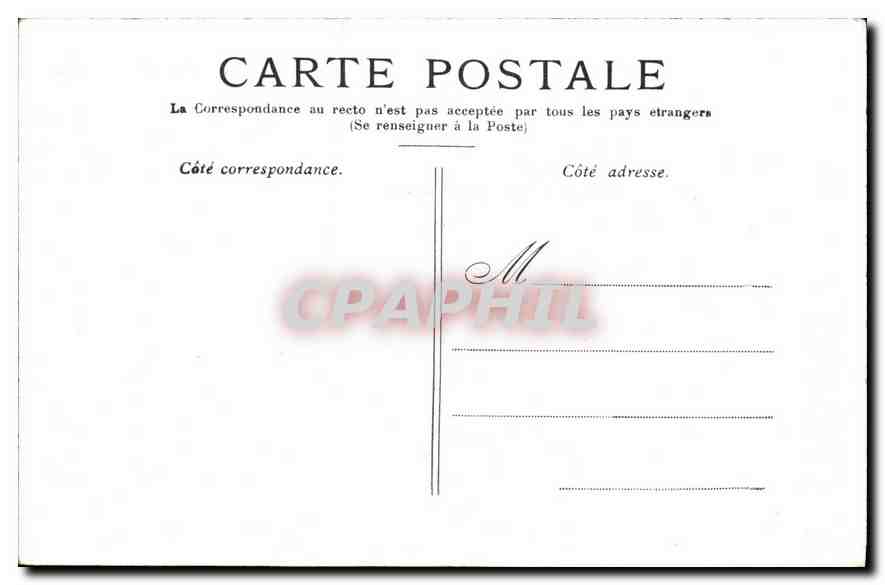CPA Paris Le Jardin du Luxembourg  — Rückseite