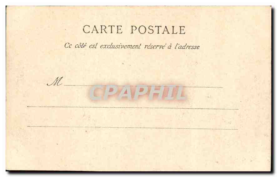 CPA Paris Les Remparts des Invalides  — Verso