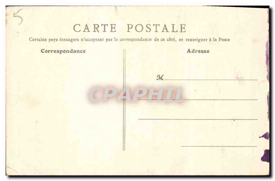 CPA Paris Eglise Saint Etienne du Mont  — Rückseite