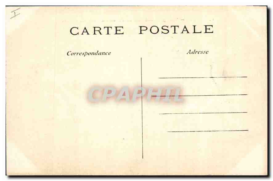 CPA Paris Vue generale de la Place de l'Etoile  — Rückseite