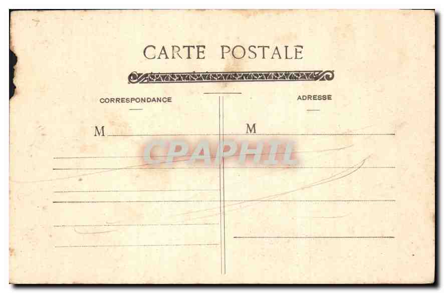 CPA Paris Parc Monceau Portail Romain  — Rückseite
