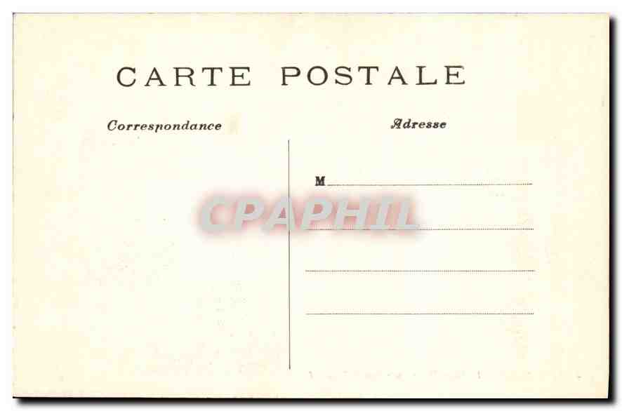 CPA Paris Le Parc Monceau Les Ruines  — Rückseite