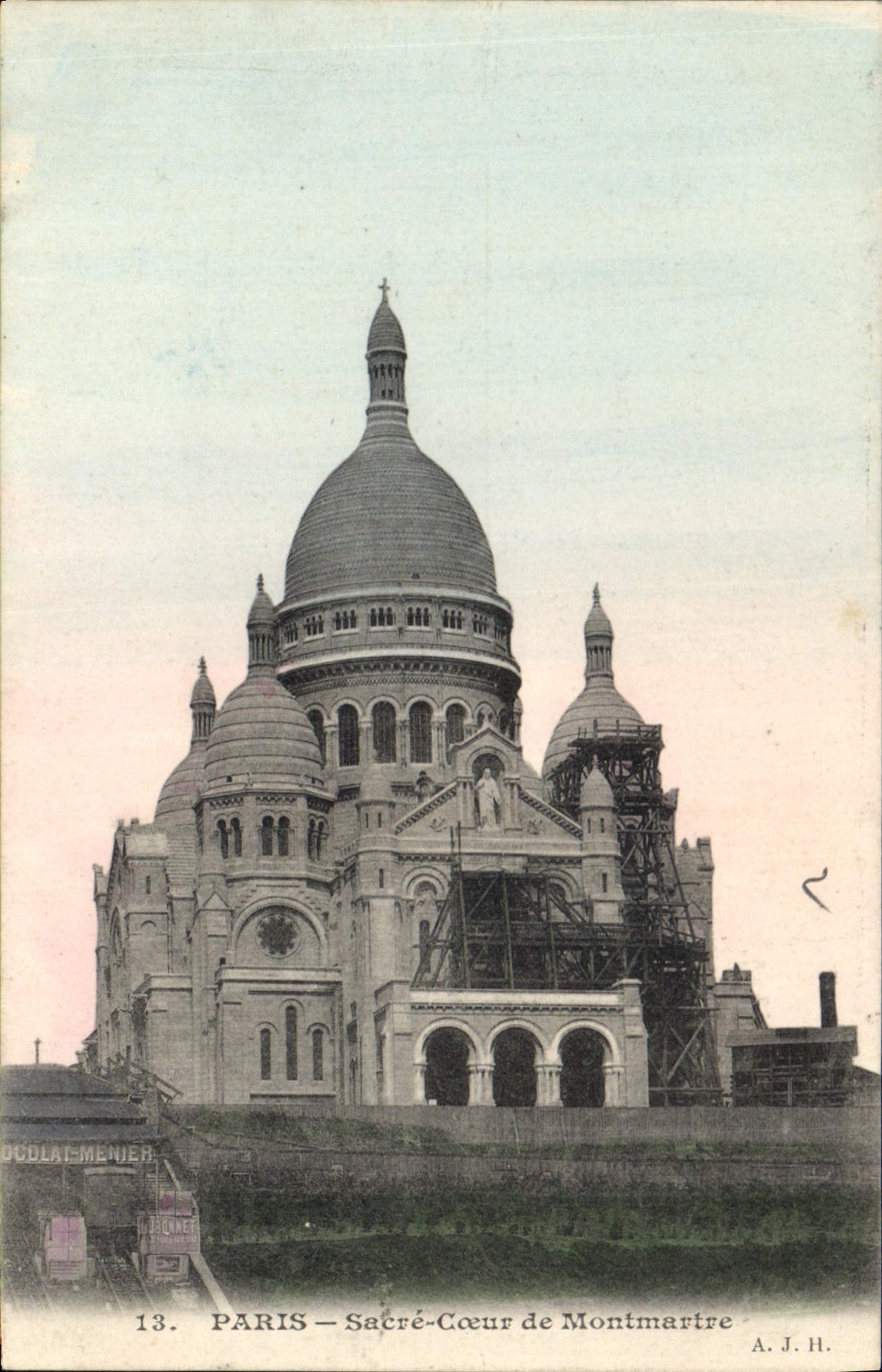 PARIS — Sacré-Cœur de Montmartre — éditeur A. J. H. n°13