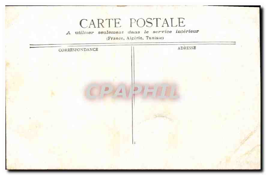 CPA Paris Eglise St Augustin & Le Boul Malesherbes  — Verso