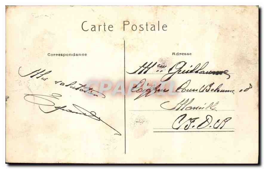 CPA Paris Bois de Boulogne Un coin du Grand Lac  — Rückseite