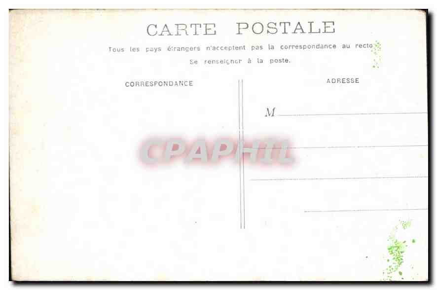 CPA Paris Hopital du Val de Grace  — Verso