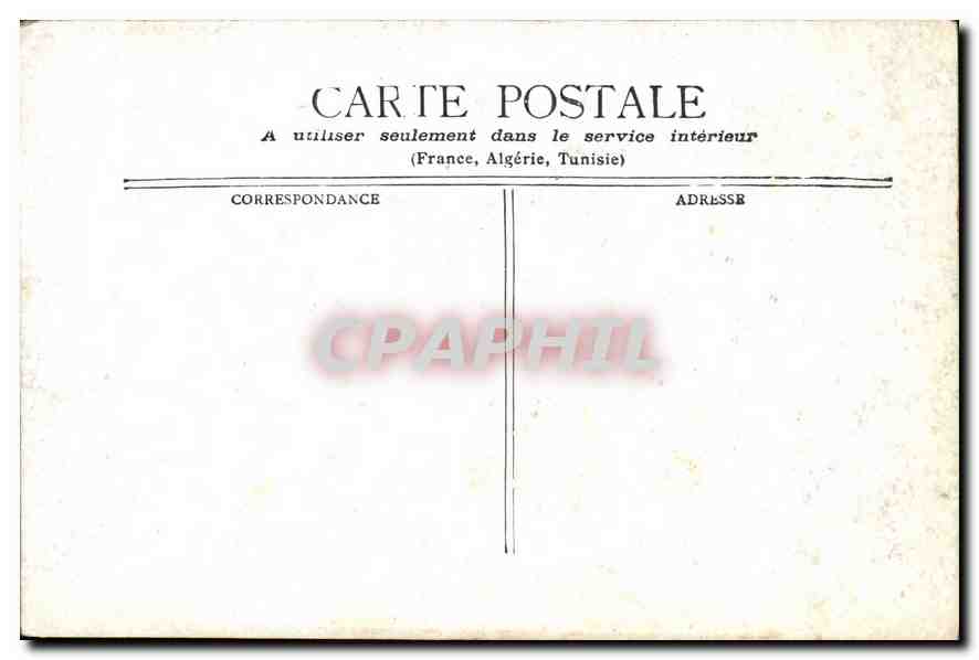 CPA Paris Lac du Bois de Boulogne  — Verso