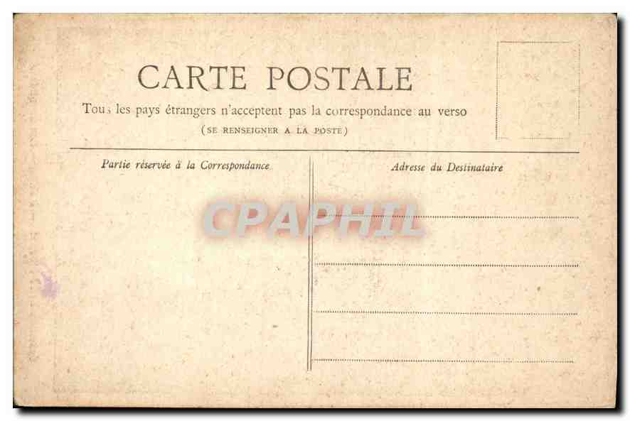 CPA Collection Petit Journal Paris Les Invalides  — Rückseite