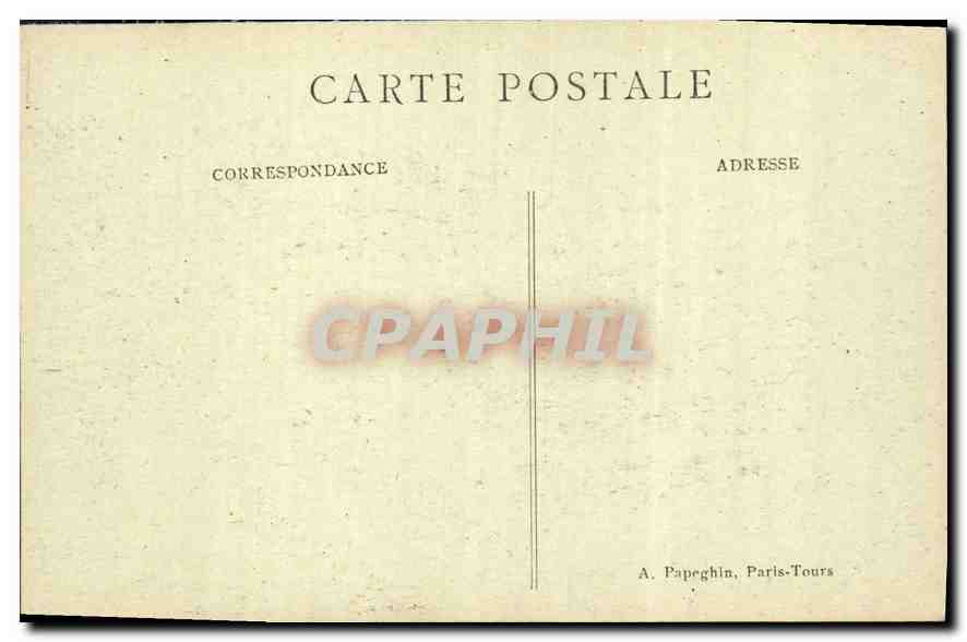 CPA Paris Ensemble de la Place de la Concorde pris vers le Sacre Coeur de Montmartre et l'Opera  — Rückseite