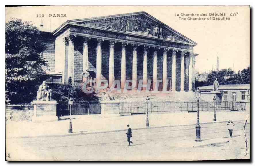 CPA Paris la Chambre des Deputes 