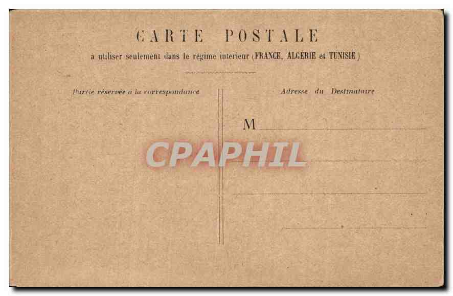CPA Notre Dame de Paris  — Verso