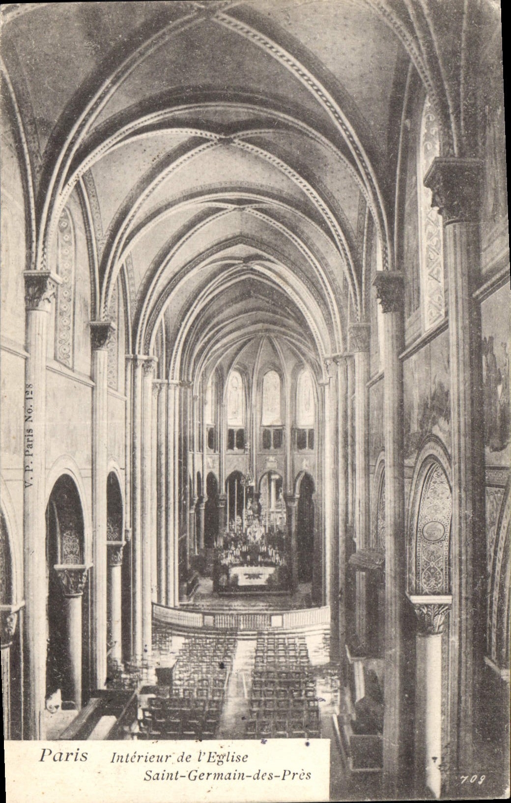 CPA Paris Interieur de l'Eglise Saint Germain des Pres 