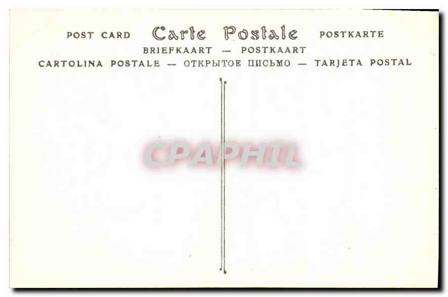 CPA Paris Notre Dame facade Les Tours  — Verso