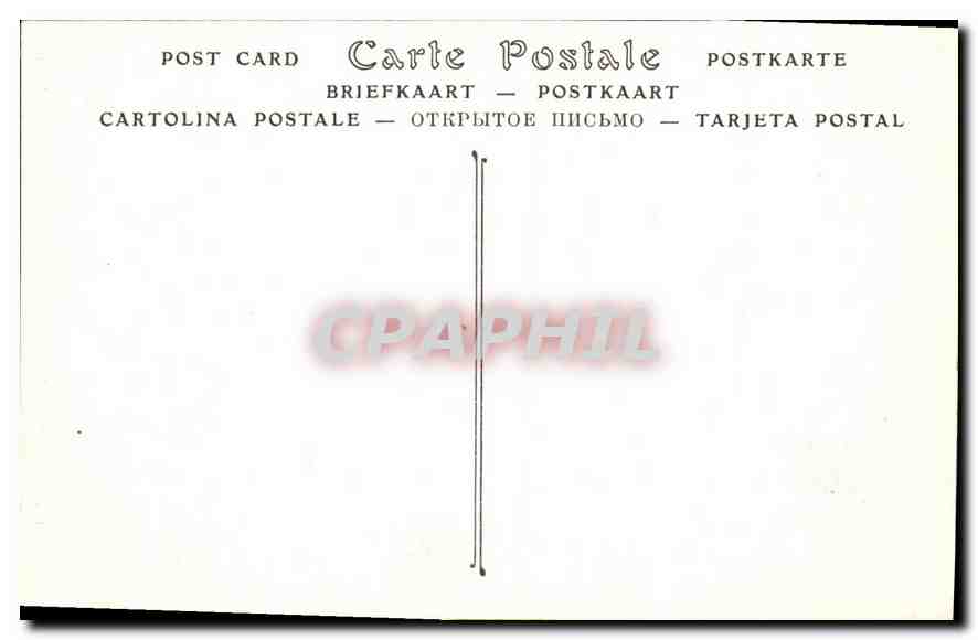 CPA Paris Notre Dame Rosace sud  — Verso