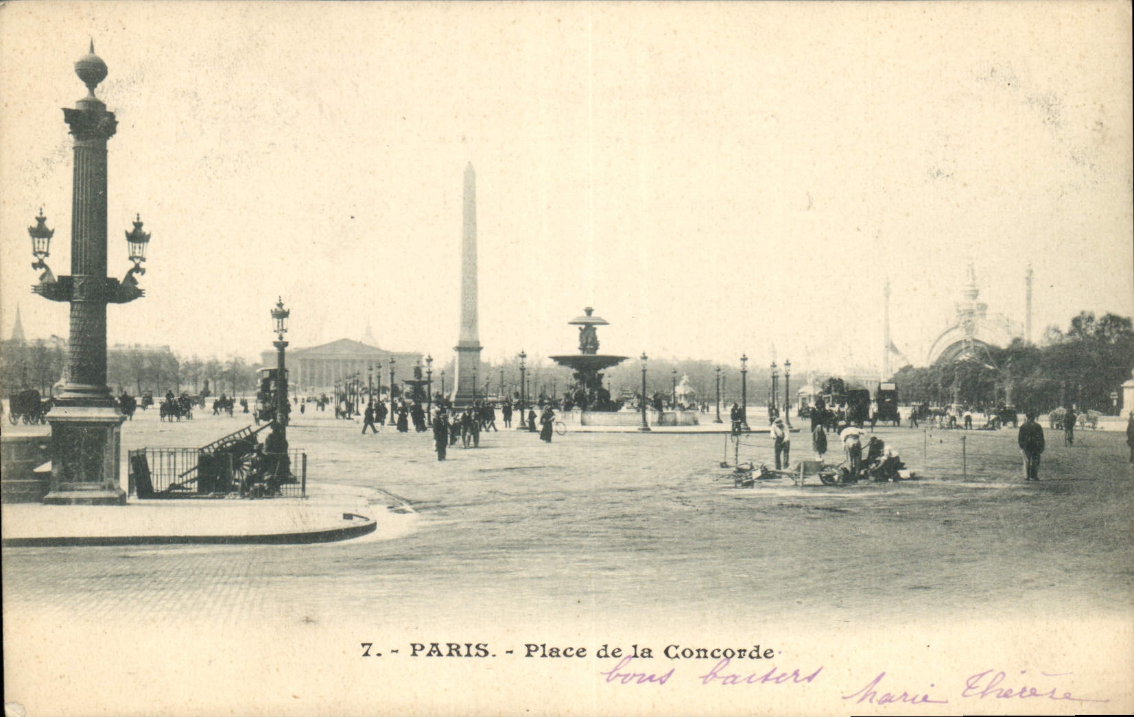 CPA Paris Place de la Concorde 