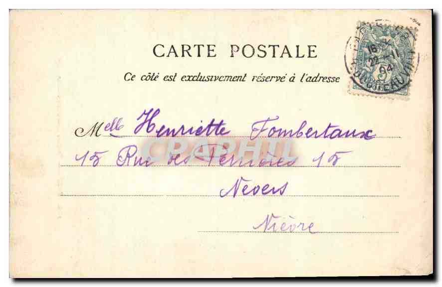 CPA Paris Buttes Chaumont Le Lac  — Rückseite
