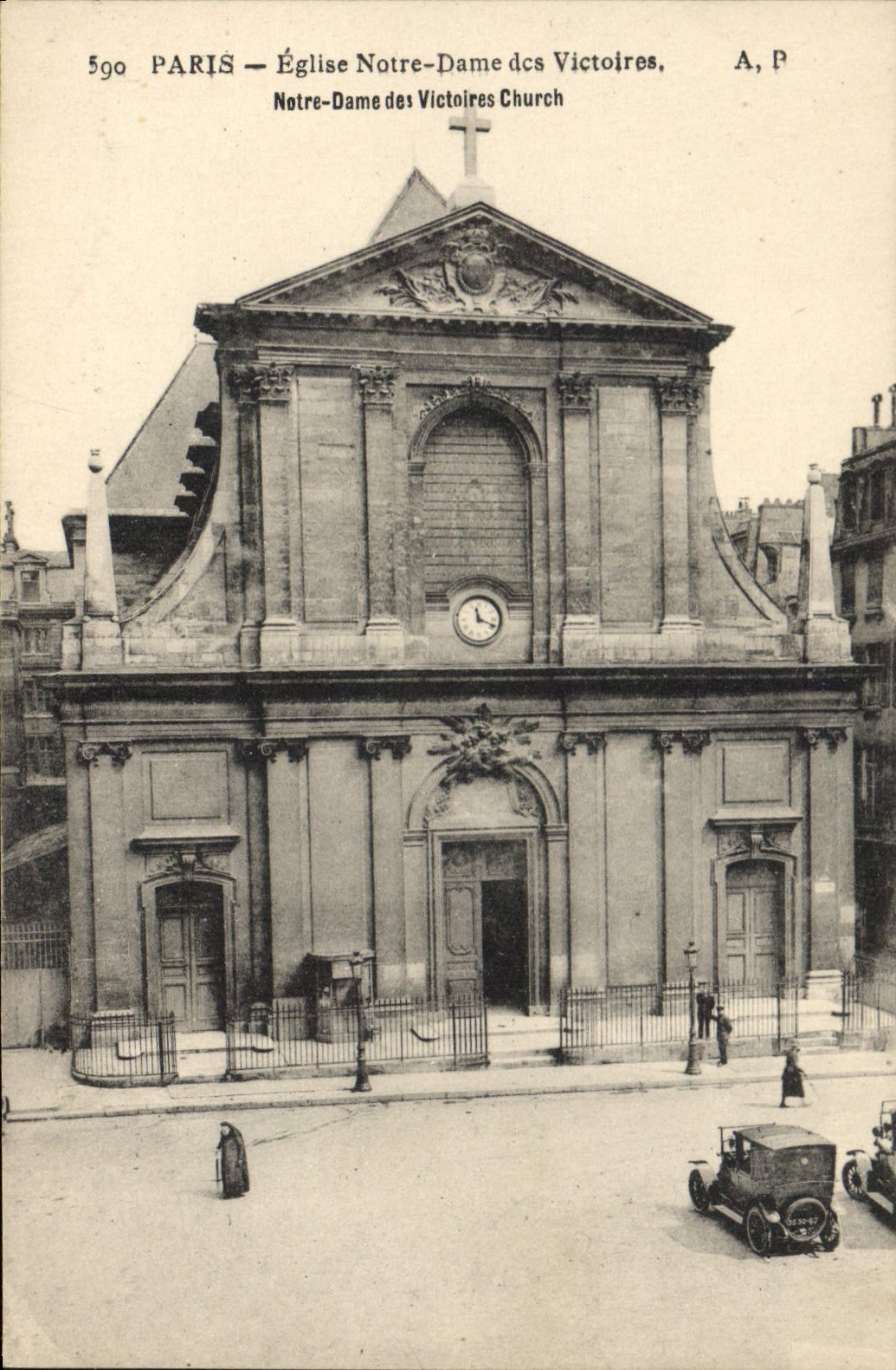 CPA Paris Eglise Notre Dame des Victores 