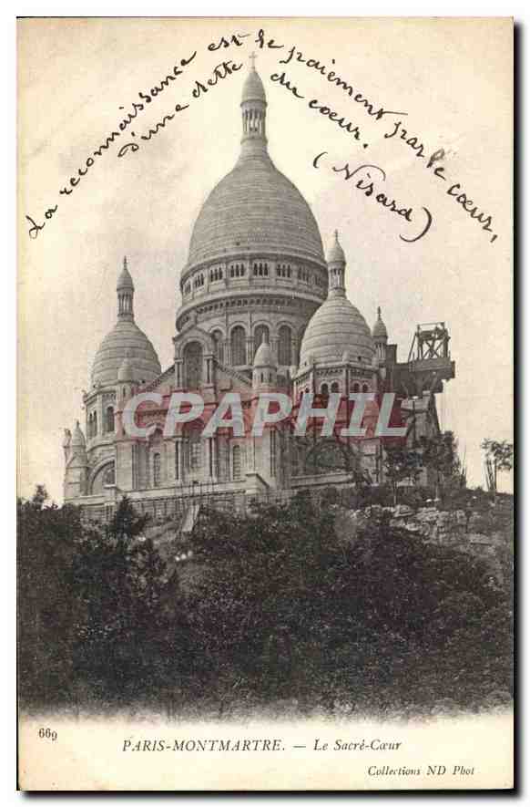 PARIS-MONTMARTRE — Le Sacré-Cœur — Collections ND Phot