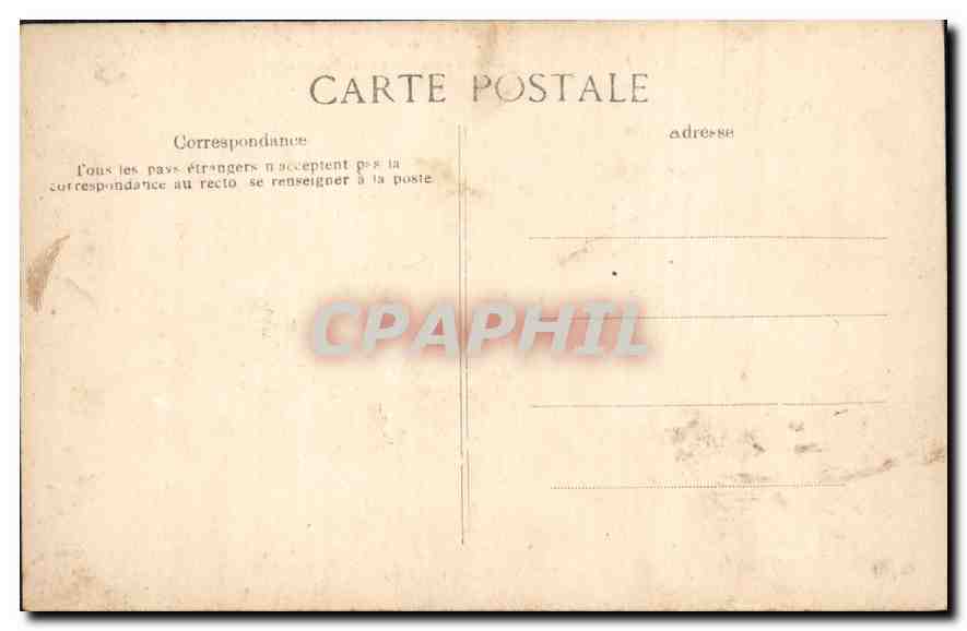 CPA Paris Nouveau Jardin du Louvre  — Rückseite