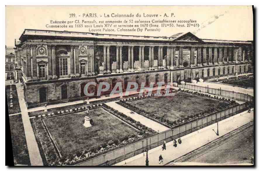 CPA Paris La Colonnade du Louvre 