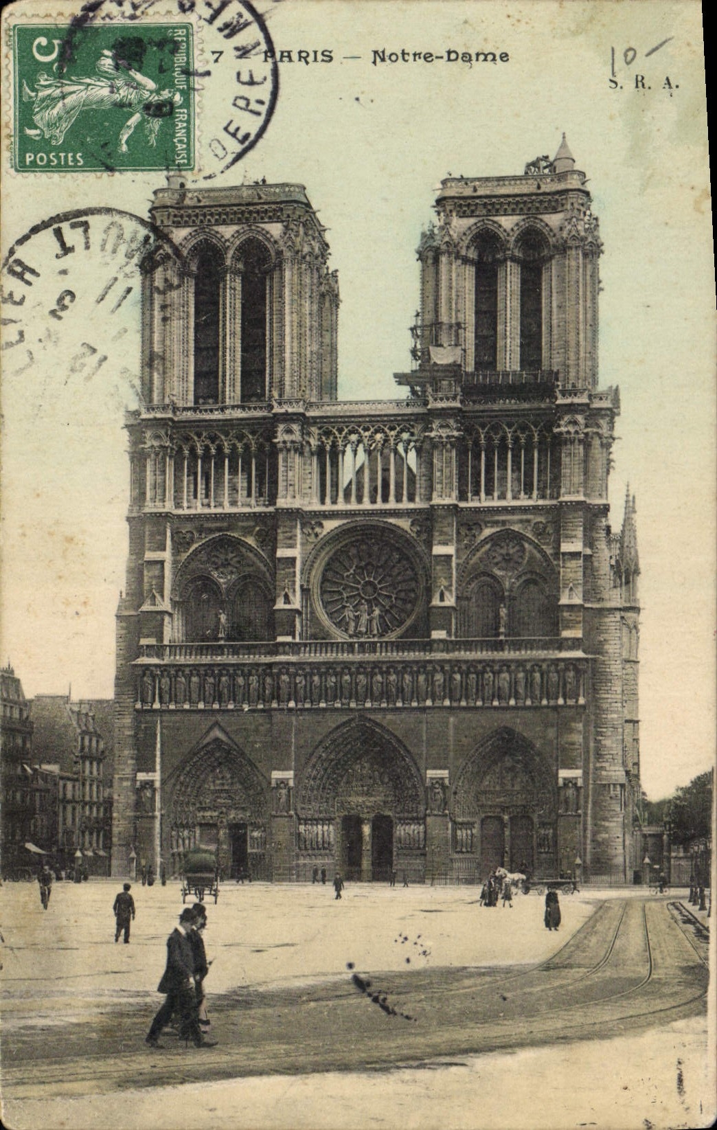 CPA Paris Note Dame 