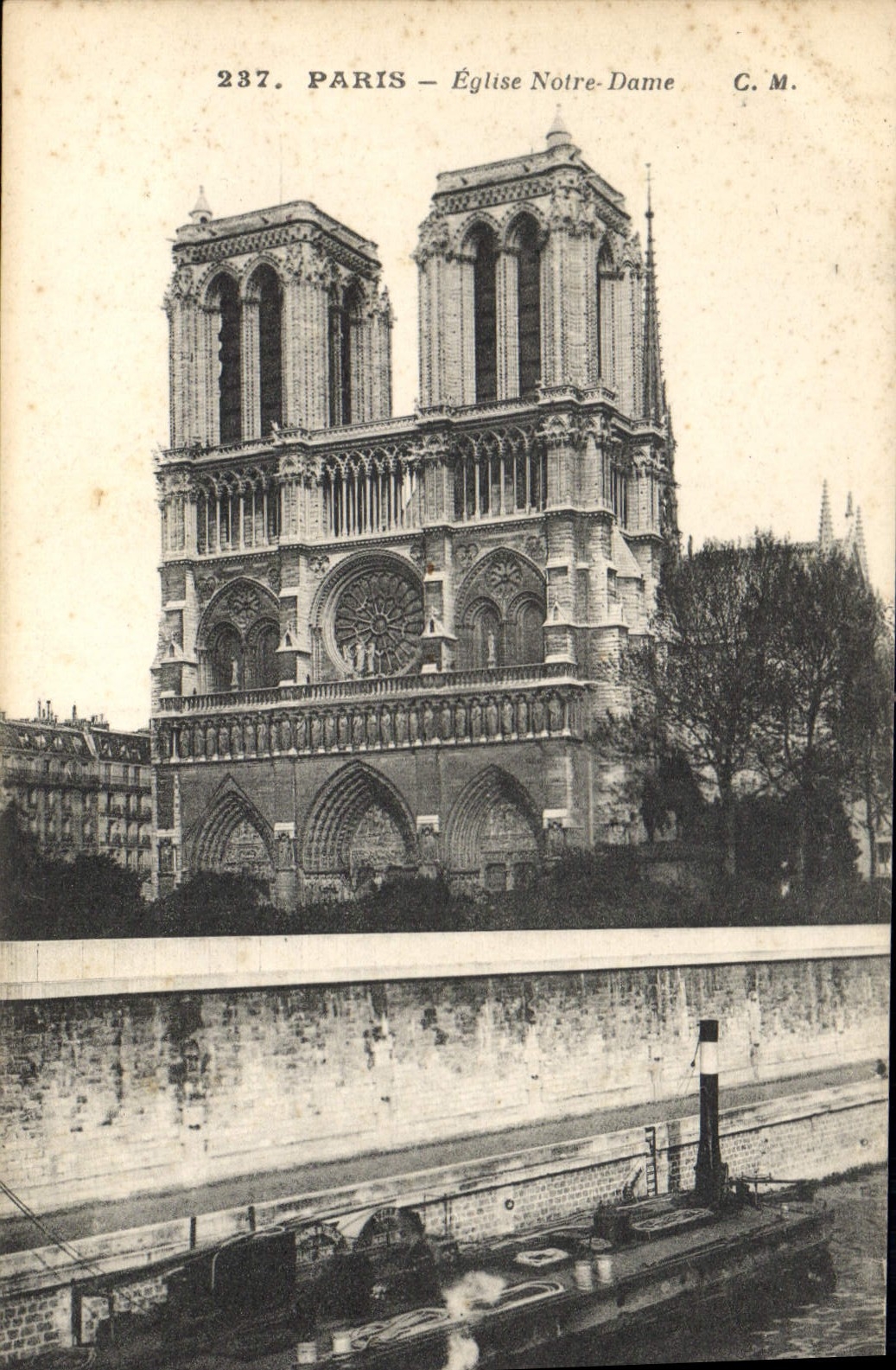 Paris — Église Notre-Dame — C.M. n°237