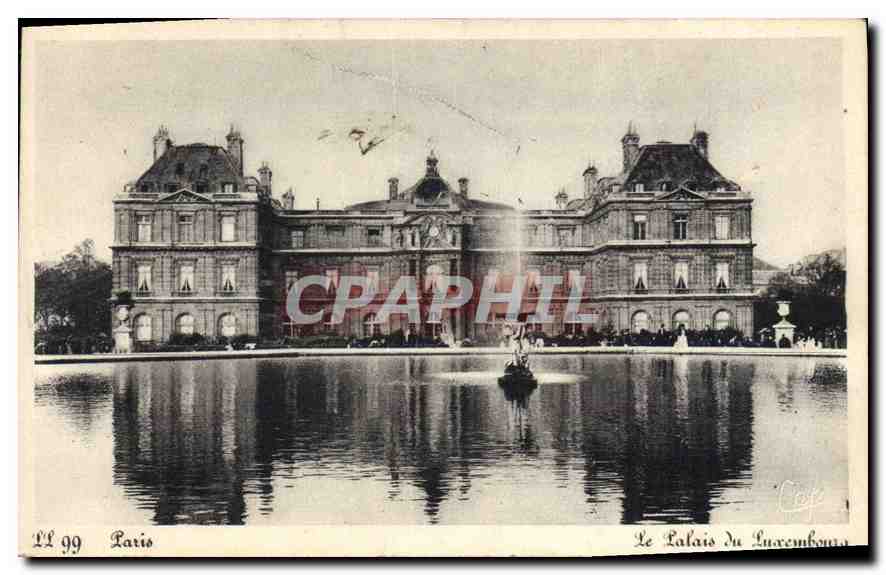 CPA Paris Le Palais du Luxembourg 