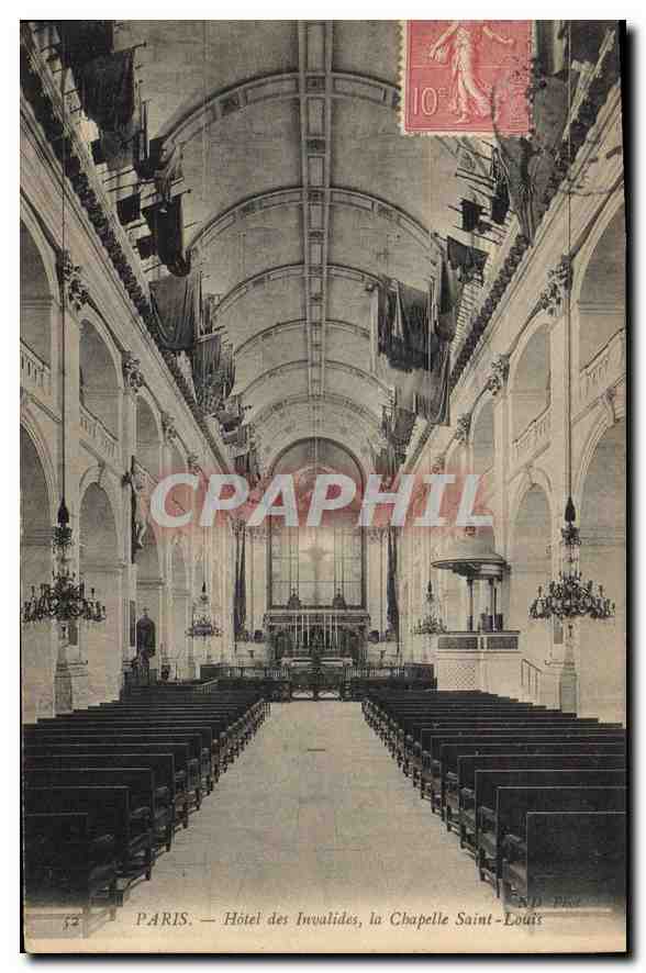 CPA Paris Hotel des Invalides la Chapelle Saint Louis 