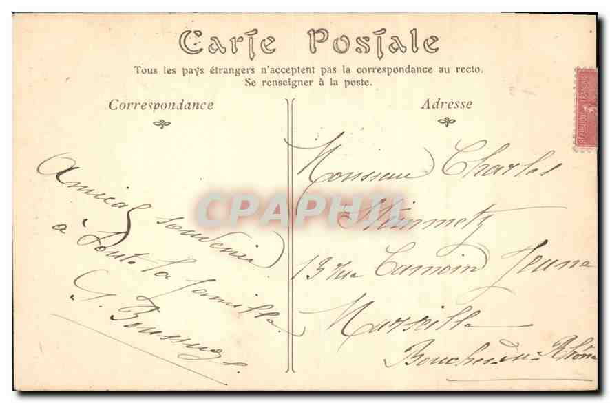 CPA Paris Hotel des Invalides la Chapelle Saint Louis  — Rückseite