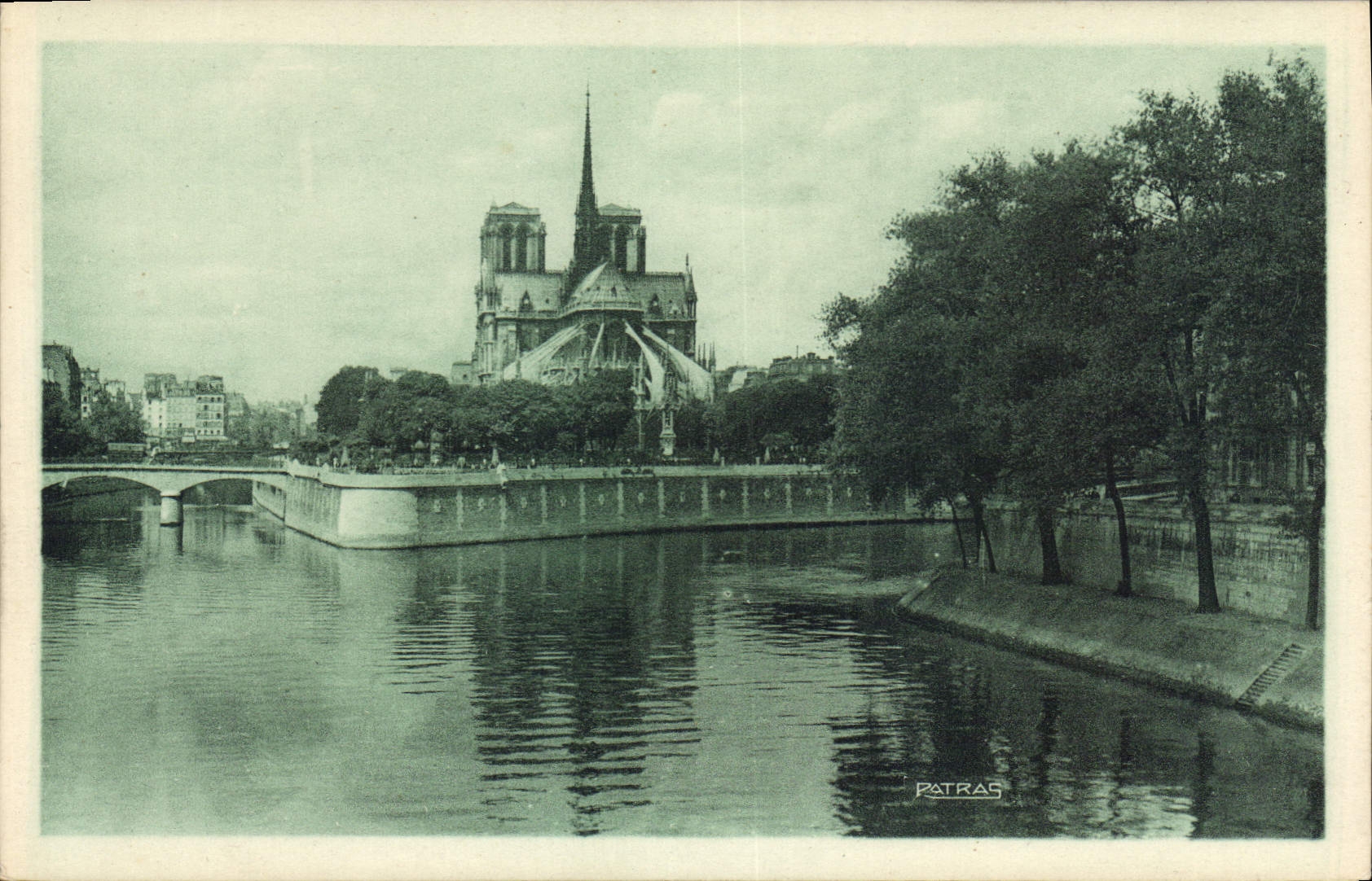 CPA Le Jolis Coins de Paris Picturesque corners of Paris Notre Dame 