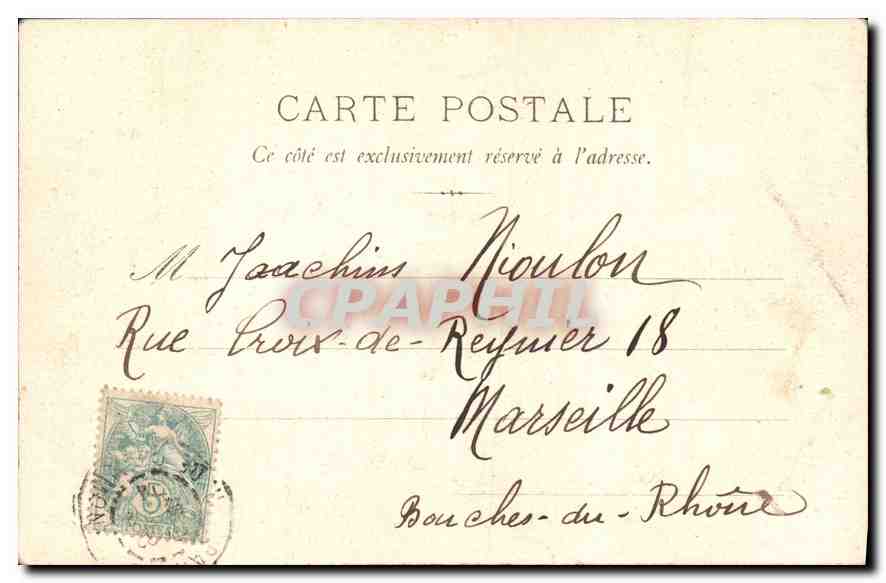CPA Paris Les Buttes Chaumont Le Belvedere  — Verso