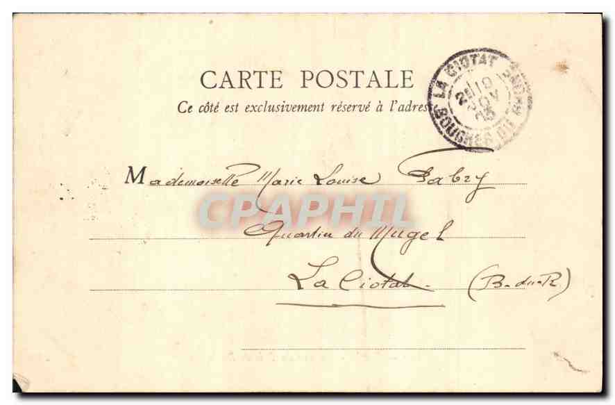 CPA Paris Avenue du Bois de Boulogne  — Rückseite