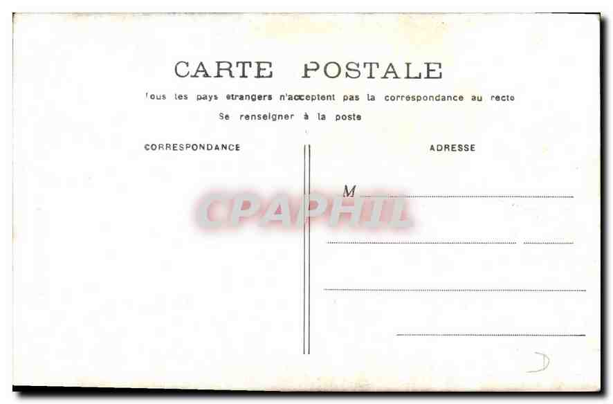 CPA Paris Le Marche aux Fleurs La Conciergerie  — Rückseite