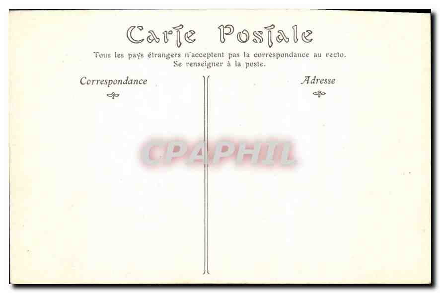 CPA Paris Couvent de Saint Thomas de Villeneux Chapelle Saint Expedit  — Rückseite
