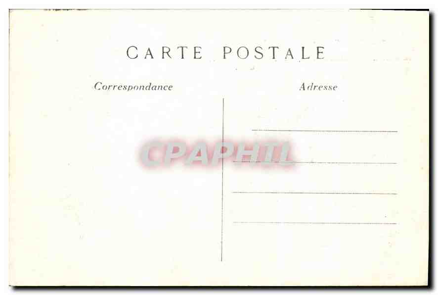 CPA Paris Le Lion de Belfort  — Verso