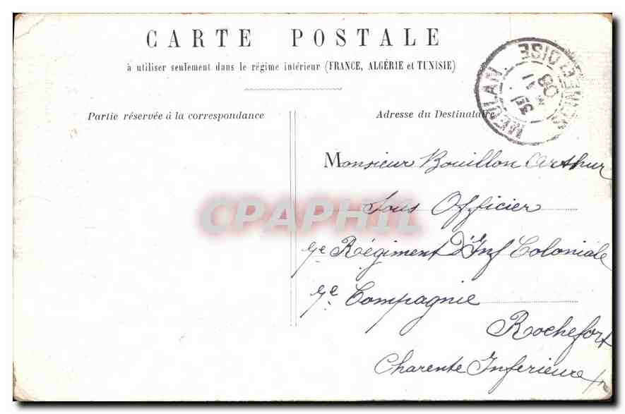 CPA Paris Le Grand Palais  — Rückseite