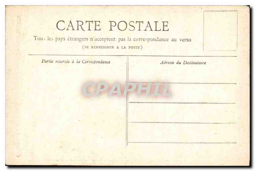 CPA Paris La Place de la Bastille  — Rückseite