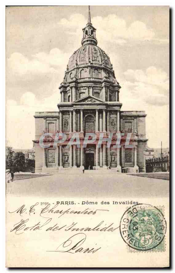 CPA Paris Dome des Invalides 