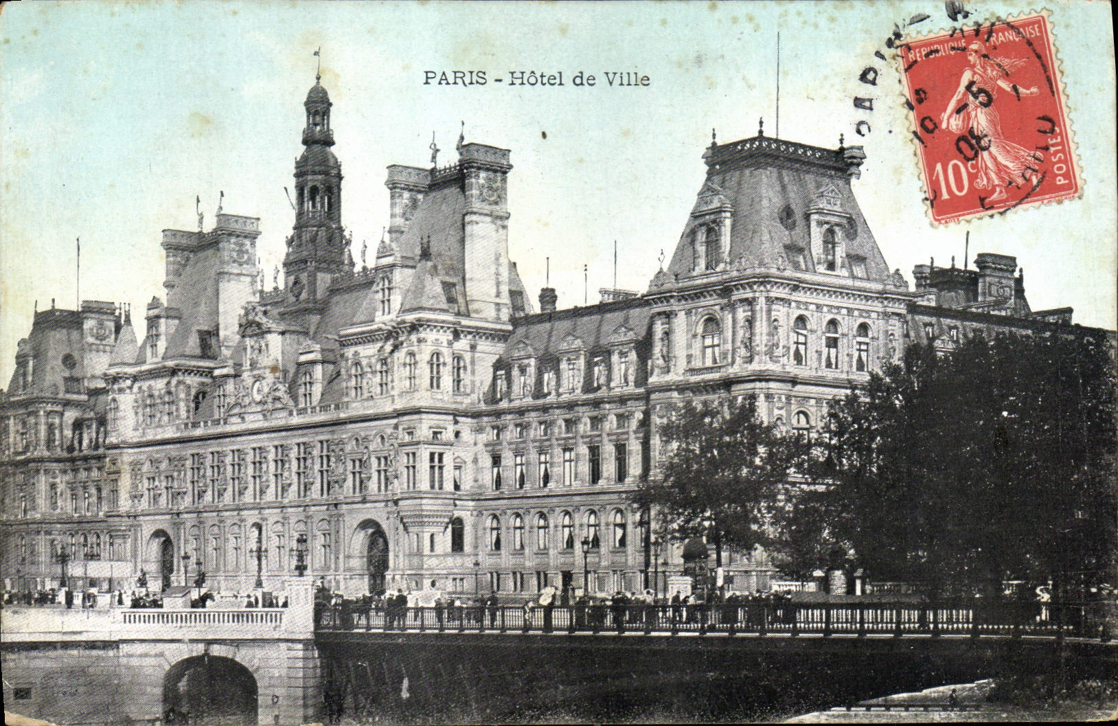 CPA Paris Hotel de Ville 
