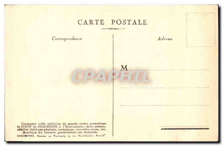 CPA Notre Dame  — Rückseite