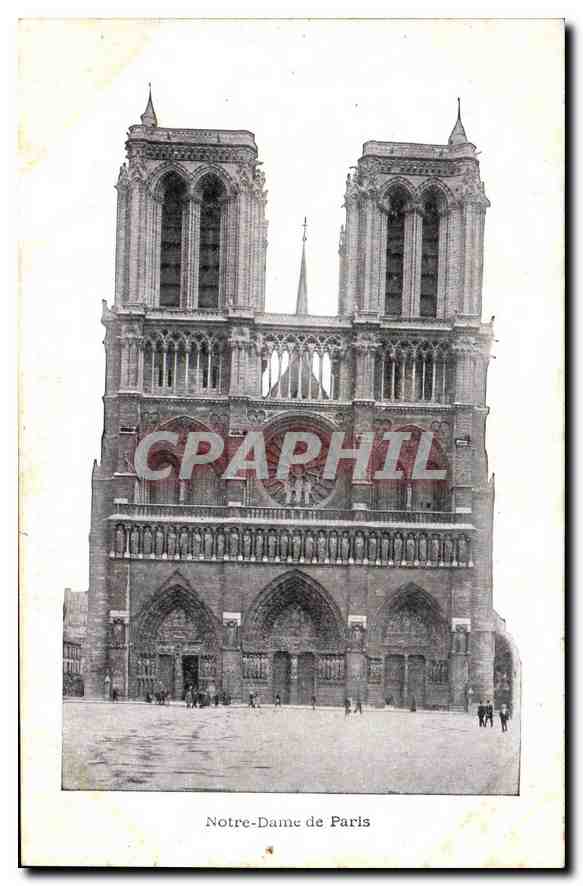CPA Notre Dame de Paris 