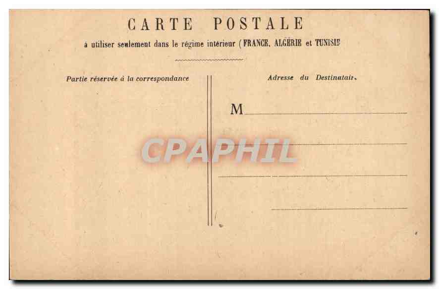 CPA Notre Dame de Paris  — Rückseite