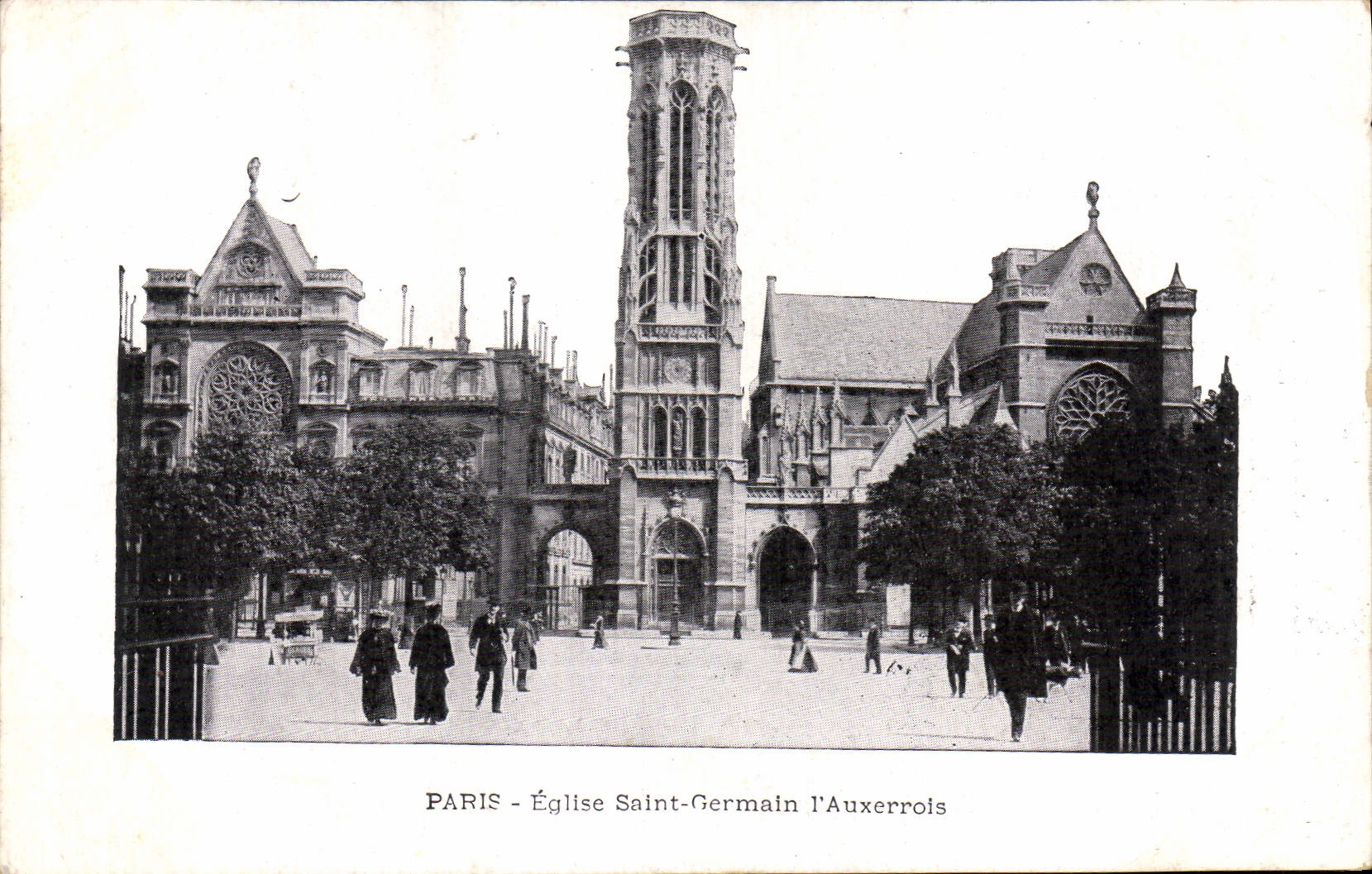 CPA Paris Eglise Saint Germain l'Auxerrols 
