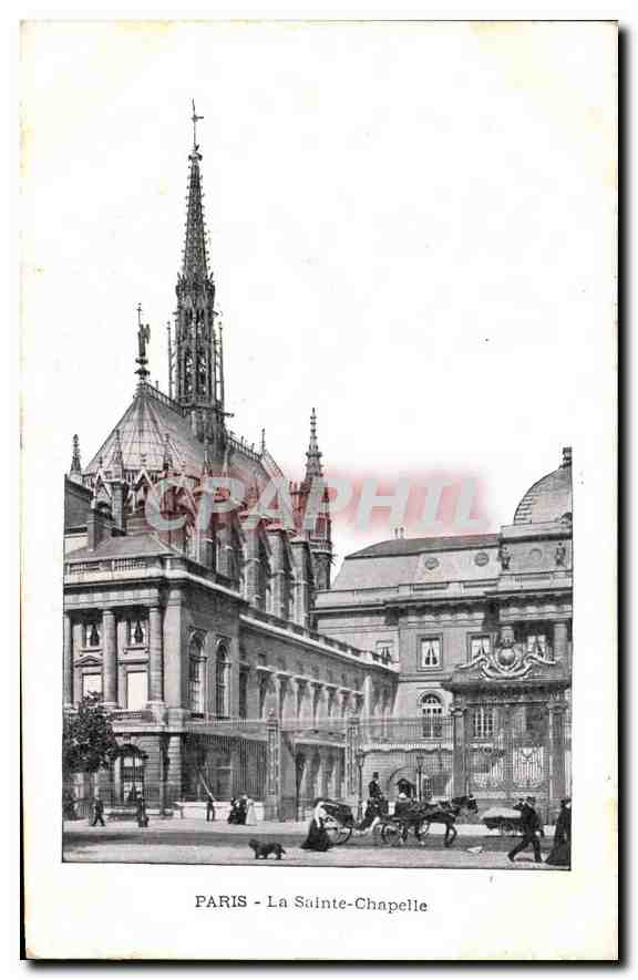 CPA Paris La Sainte Chapelle 