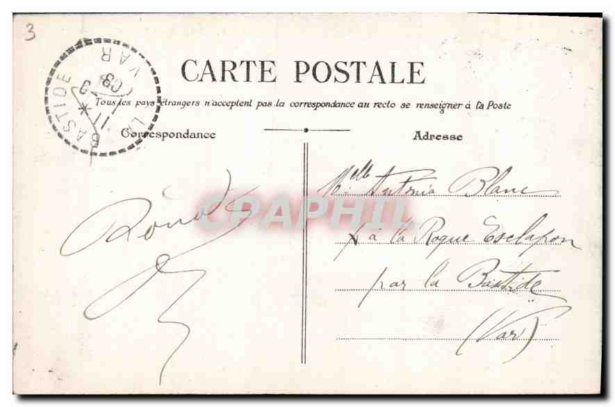 CPA Paris Saint Germain l'Auxerrois  — Rückseite